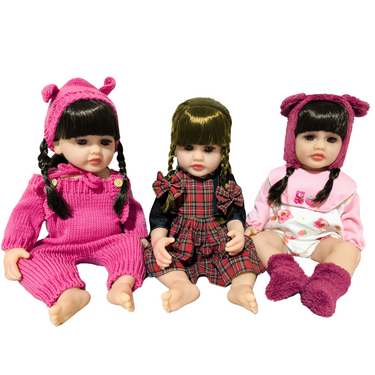 Muñeca bebe realista de 55 cm